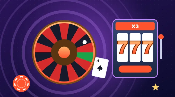 Koło ruletki, automat 777 i karta – gry w X3Bet Kasyno